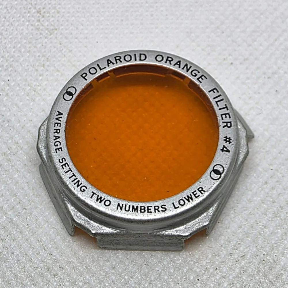 Vintage Polaroid Orange Filter #4 546